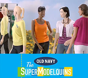 The Old Navy SuperModelquins will apply for unemployment.
